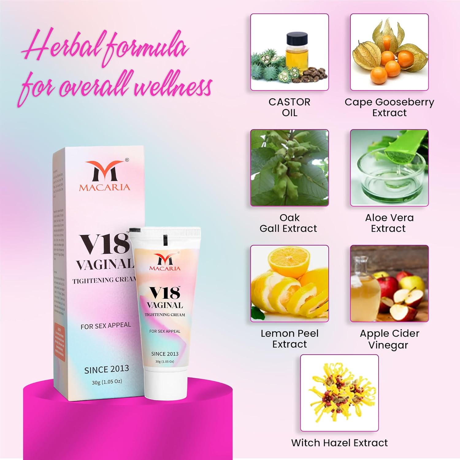 V18 Vaginal Tightening Cream