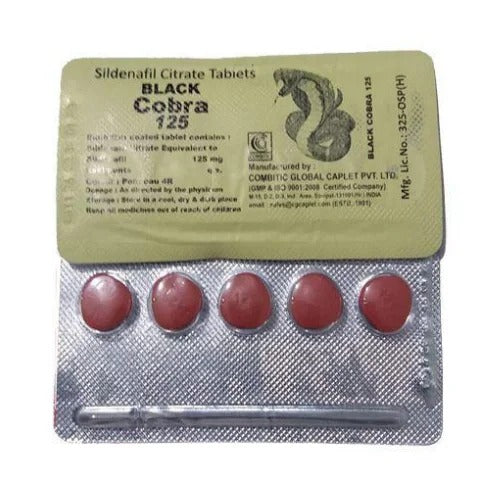 Black Cobra Tablets 125